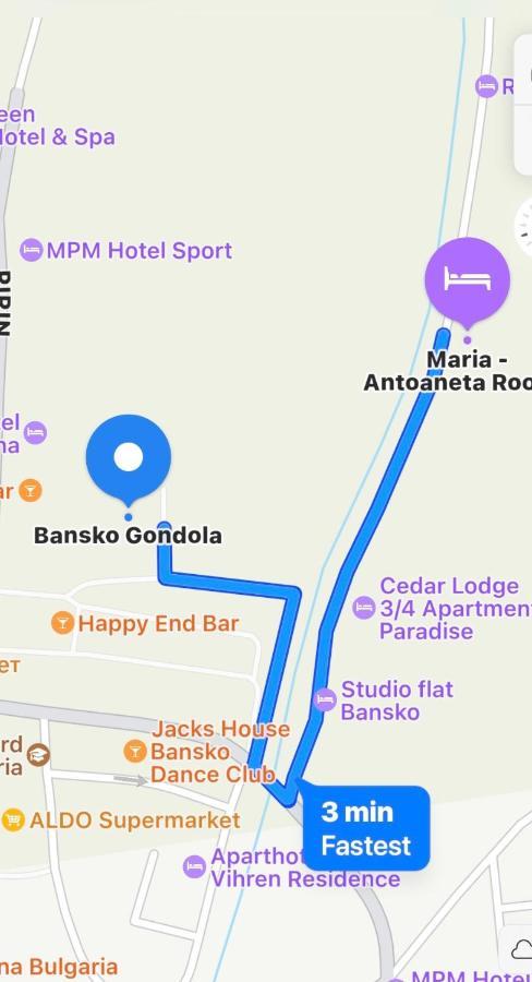 Mdv Apartment 5Min From The Ski Lift! Bansko Eksteriør bilde